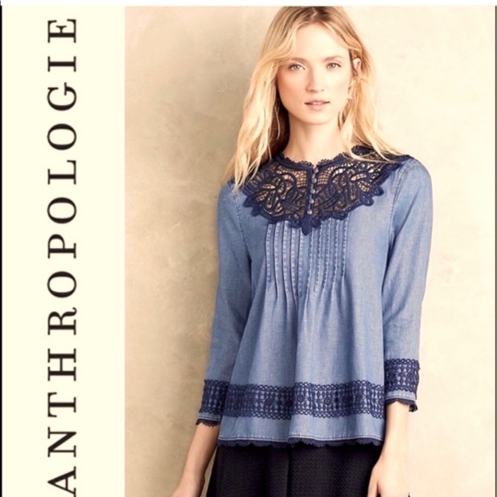 Anthropologie Holding Horses blouse! 💙